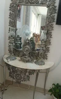 اینه و شمعدان