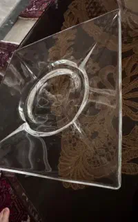 بشقاب چک کریستال