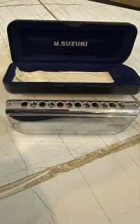 سازدهنی ۱۲ سوراخ کروماتیک سوزوکی اصل