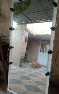 آیینه قدی چراغ دار