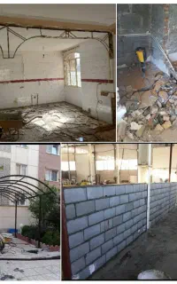 تخریب بنای جوشکار ساختمان حتی کوچکترین کار