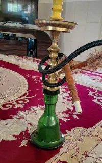 قلیون برنجی بزرگ درحد نو