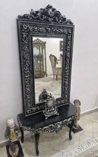 آینه وکنسول به همراه ساعت ستش