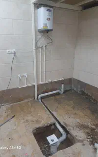جوشکاری سیار لوله کشی کار ساختمانی