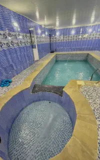 ویلا استخر سر پوشیده آب گرم/ کد ۶۱ یزدانی