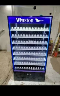 طرح چوب استند سیگار باکس