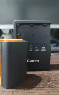 باطری و شارژر کنون Lpe6