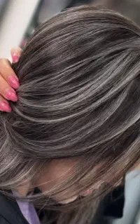 بالیاژ آمبره رنگ ومش بامواددرجه یک و کم ترین هزینه