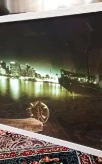 تابلو دیواری چراغ دار