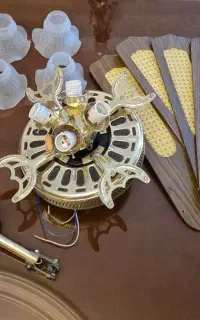 پنکه سقفی لوستری