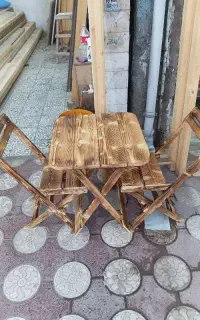 میز صندلی تاشو