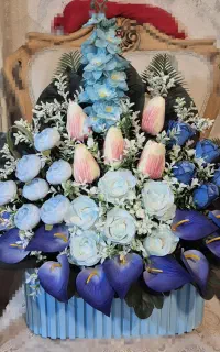 باکس گل مصنوعی