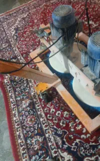 فرچه دوبرسه تک برسه و گاری حمل فرش قالیشویی