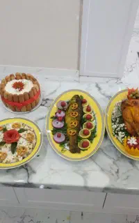 قبول سفارش دسر ژله نهار عروس