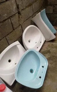 چندتا روشویی سالم تمیز