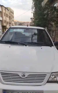 پراید ۱۱۱ سفید رنگ مدل ۹۵