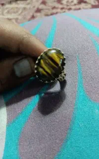 فروش یه انگشتر چشم ببر نقره روس