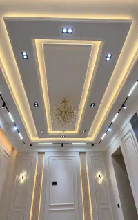 گچکاری،گچبری،کناف،نورپردازی،لاین نوری