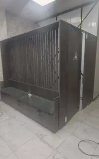 دیواره جداکننده mdf (اتاقک)