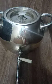 کتری شیر دار استیل