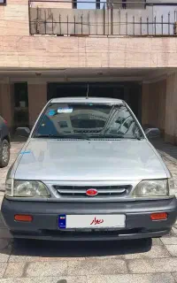 پراید85 دوگانه سوز کارخانه درحدصفر بدون رنگ