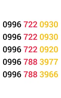 سیم‌ کارت رند عمده 0996 (اقتصادی)