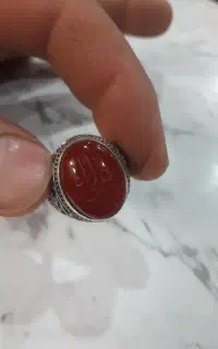 انگشتر نقره عقیق یمنی