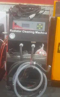 کربن زدایی،شستشوی کاتالیزورشستشوی رادیاتوربادستگاه