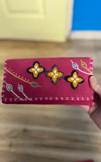 دو عدد کیف پول جیر دست دوز