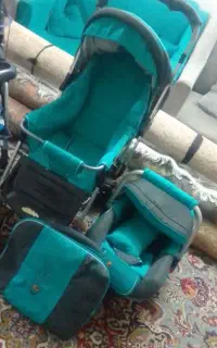 ست کالسکه ،قنداق،کریر تمیز