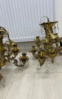 لوستر تمام برنز اصل