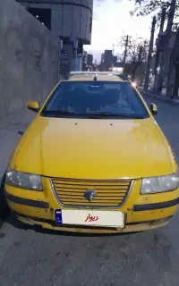 تاکسی سمند ای اف سون گردشی تهران
