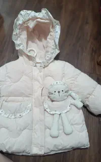 کاپشن دخترانه بچه گانه خارجی
