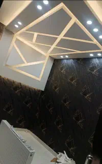 اجرای کناف تی وی وال و۶۰×۶۰ با بهترین کیفیت کار