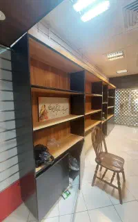 قفسه ویترین دکور مغازه