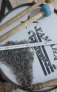 تبل وزنجیر به همراه دودسته