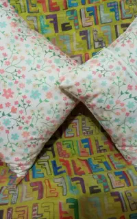 کوسن خودم دوختم