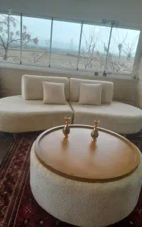 مبل آل 8نفره و2بسته کف پوش دیوار