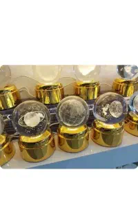 گوی چرخشی کریستالی