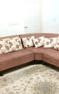 مبلمان راحتی 7 نفره L کارکرده