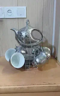 سرویس 14 پارچه عصرانه خوری خاص به همراه استند