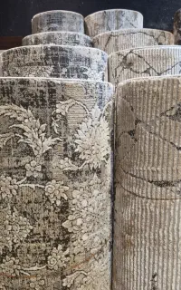 کناره فرش کرم- کناره فرش وینتیج- ابعاد دلخواه شما