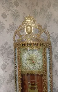 ساعت ایستاده برنز