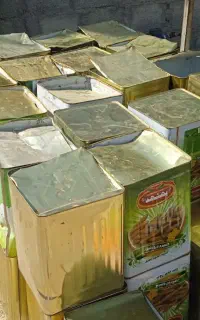 حلب خیار شور در کاکی