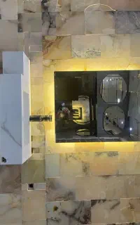 سینک روشویی استفاده نشده