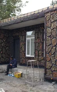 سیمان کاری.نما سیمانی.سیمانبری