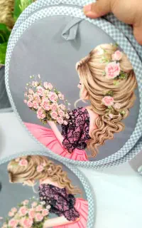 سرویس آشپزخانه مخمل فانتزی مناسب جهیزیه  ۱۵ تکه