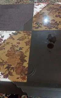 میز با شیشه