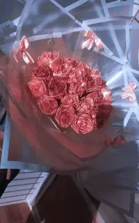 گل صورتی