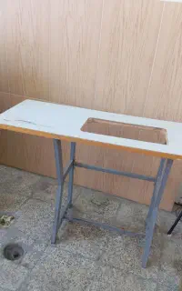 چرخ بچه گانه با میز چرخ خیاطی